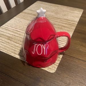 Rae Dunn Christmas tree Joy mug
